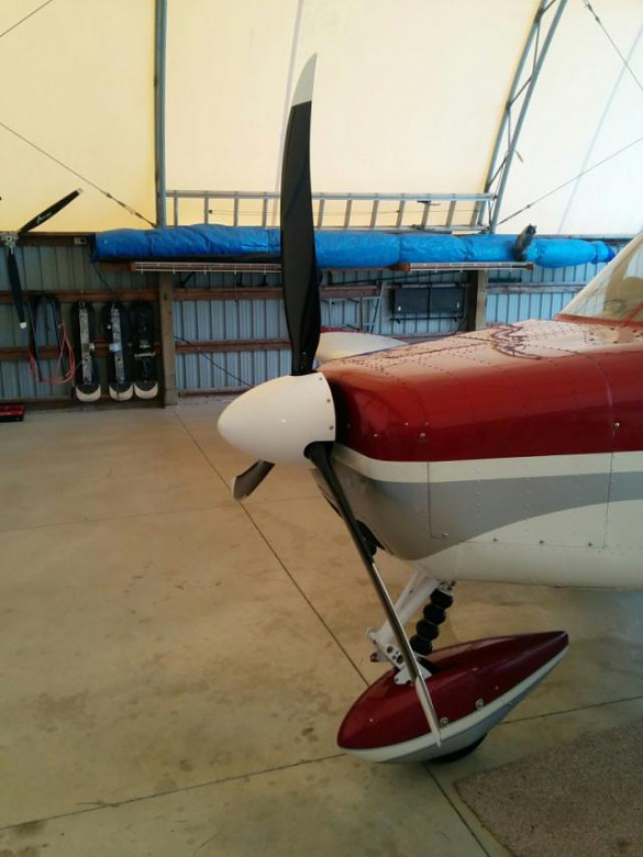 Carbone propellers for Rotax