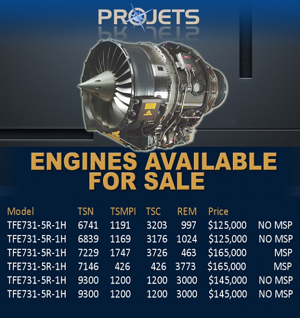 Hawker 800 Engines