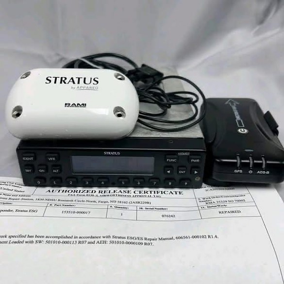 Un système complet de transpondeur Stratus ESG
